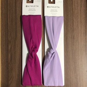 2 Athleta Knotted Headband